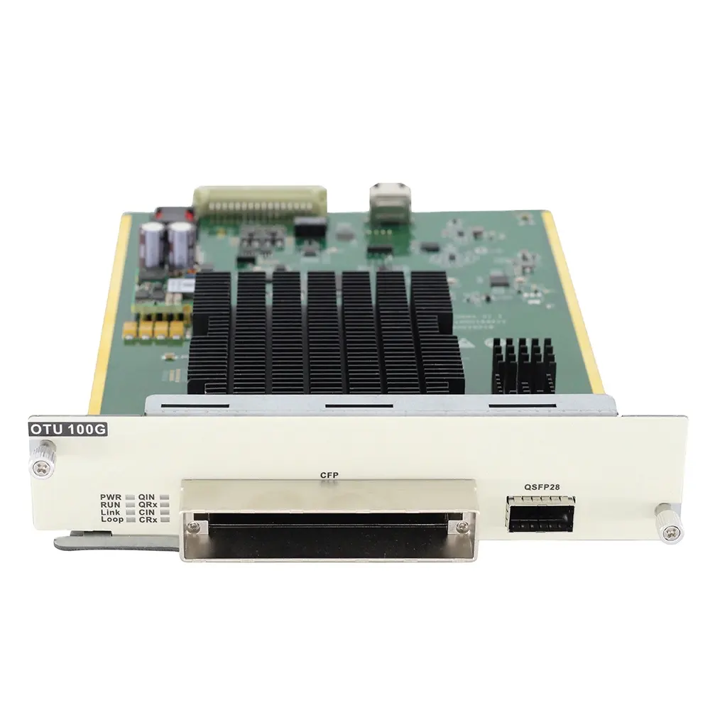 Transponder DWDM 100G CFP & 100G QSFP dengan Kondenen/FEC/Loopback 100G