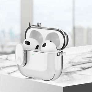 Funda Protectora Transparente de PC para Auriculares <span class=keywords><strong>Airpods</strong></span> 4, Compatible con <span class=keywords><strong>Airpods</strong></span> 1, 2, <span class=keywords><strong>3</strong></span>, Pro <span class=keywords><strong>3</strong></span>, 2, Anti-Caídas, Anti-Amarilleo - Product Image 5