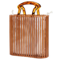 Sac à main pour femme en paille tressée fait main, grand cabas naturel