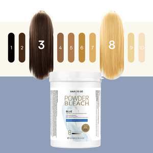 Produits de Salon Professionnels Nourrissants Réparateurs Crème Décolorante Cheveux Abîmés Teinture Couleur Marque Privée <span class=keywords><strong>Poudre</strong></span> Décolorante - Product Image 2