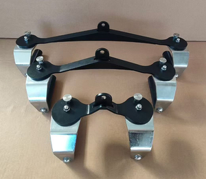 Yeni 360 ° döndür 3 in 1 takım Lat Pulldown Bar kolu spor Fitness eki geri eğitim için kablo makinesi Mag sapları - Product Image 5