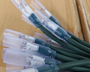 2*0.7mm2 Trắng loạt mở rộng cáp LED String ánh sáng kết nối + Led dây ánh sáng 13 mét kết nối - Product Image 6