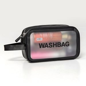 Fashion Custom Wash Toilet <b>Bag</b> Colorful <b>clear</b> Makeup <b>Bag</b> Simple Waterproof Travel Transparent Cosmetic <b>Bag</b> - Product Image 5
