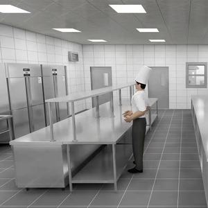 Mesa de trabajo de acero inoxidable para hotel, mesa de trabajo para cocina, 5 compradores - Product Image 6