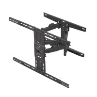 Soporte de Pared para TV de Acero con Movimiento Completo y Giratorio, para Pantallas LED, LCD y Plasma de 40'' a 75'', para Sala de Estar