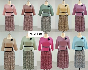 Vestido de Oficina para Mujer, Talla Grande, Estilo Africano, Ropa de Iglesia, Vestido Casual para Mujer, OEM Turquía - Product Image 6