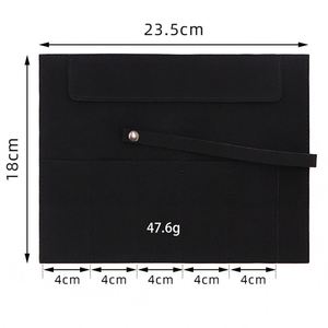 Custom logo Travel <b>Watch</b> Pouch Durable Business Bag Capacity <b>Watch</b> Storage Bag Soft PU Leather <b>Watch</b> Rolls - Product Image 2