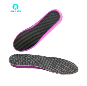 Plantillas Deportivas Antideslizantes y Cómodas Love in Soul, Plantillas de Fibra de Carbono de Suela Completa, Absorción de Impactos, Rebote - Product Image 4