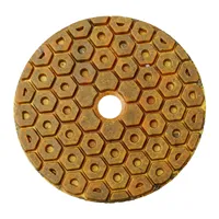 Tampons de polissage humides au diamant pour le meulage de sols en béton, marbre et granit-Outils de polissage de pierre efficaces