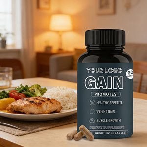 OEM 개인 라벨 빠른 체중 증가 알약 여성을위한 면역 에너지 식욕 부스터 캡슐 보충제 - Product Image 1