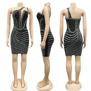 ร้อนเพชร Rhinestone ผู้หญิงเลดี้สง่างามพรรคชุดเซ็กซี่คริสตัลหรูหราชุดผู้หญิง2022 - Product Image 3