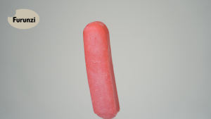 Dâu Tây Hương vị thạch Kem nhà máy giá thấp Đỏ lưỡi Kem 75g mùa xuân trái cây đỏ lưỡi thạch Popsicle - Product Image 2