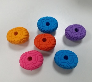 Gommes fantaisie <span class=keywords><strong>en</strong></span> <span class=keywords><strong>forme</strong></span> <span class=keywords><strong>de</strong></span> cerveau 3D pour le dessin - Product Image 3