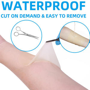 Bordo sottile grande Dressing idrocolloide autoadesivo impermeabile cerotto idrocolloide altamente assorbente <span class=keywords><strong>per</strong></span> la cura delle vesciche <span class=keywords><strong>da</strong></span> <span class=keywords><strong>decubito</strong></span> - Product Image 6