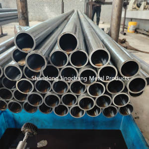 ASTM Din2391 St52 Bks E235 C20 Tubo afilado H8 Tubos de acero al carbono sin costura 12m de longitud Servicio de soldadura certificado ISO9001 - Product Image 6