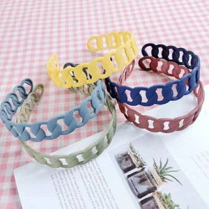 Diadema de plástico para mujer con dientes ondulados, antideslizante, informal, varios colores, primavera 2022, origen Jinhua - Product Image 2