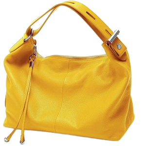 Bolsos de Mano de Cuero de Oveja Genuino, Ecológicos, Resistentes al Agua, de Lujo para Mujer, con Cierre, Forma de Sillín, Acabado Suave, a la Moda - Product Image 1