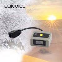 Module Scanner SDK PDF417 Optique Double LONVILL à Large Plage de Température, Faible Consommation 5V 160mA, avec Fonction AutoWake pour Portiques de Billetterie