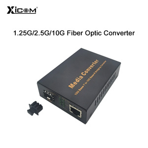 ตัวแปลงสื่อ xicom 10g Base-T ถึง10g Base-R ตัวแปลงเชื่อมไฟเบอร์ออปติก - Product Image 3