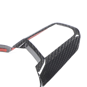 Pour <span class=keywords><strong>BMW</strong></span> 2020-2024 <span class=keywords><strong>IX</strong></span> Cadre décoratif <span class=keywords><strong>de</strong></span> volant en fibre <span class=keywords><strong>de</strong></span> carbone Garniture <span class=keywords><strong>de</strong></span> volant <span class=keywords><strong>de</strong></span> voiture Accessoires intérieurs - Product Image 2