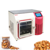 Innova Fabriek Mini-Vriesdroger Lyofilisator Benchtop Vacuüm Vriesdroger Met Stopfunctie