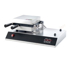 <span class=keywords><strong>10</strong></span> Mins 250 grados 4 <span class=keywords><strong>en</strong></span> 1 1200W Panel de control digital Doble calefacción Comercial Redondo Flor Donut Máquina de recubrimiento de chocolate - Product Image 1