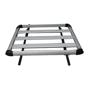 4X4 alüminyum evrensel OEM boyutu üst bagaj taşıyıcı portbagaj sepetleri 127*96 CM