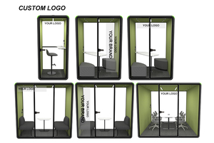 Cabina Insonorizzata Digitale per la Privacy, Alta Riduzione del Rumore, Postazione di <span class=keywords><strong>Lavoro</strong></span>/Studio Silenziosa, Moduli Personalizzabili - Product Image 6