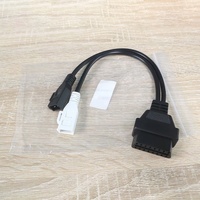 Connecteur 2 broches et câble adaptateur 2+2 broches pour outil de diagnostic automobile Audi avec outils de diagnostic Au*di Fitment-Scan