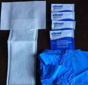 Kit perawatan dialisis Kit konsumsi medis steril Kit rias wajah bedah medis saku kompak untuk kateter - Product Image 6