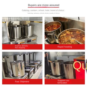 Cuisinière à induction électrique commerciale portable à batterie solaire 2500W pour restaurant hôtel usage domestique cuisson soupe friture - Product Image 5