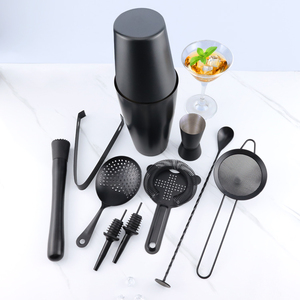 Ensemble de <span class=keywords><strong>shaker</strong></span> à cocktail en acier inoxydable Mixology Ensemble de <span class=keywords><strong>bar</strong></span> <span class=keywords><strong>professionnel</strong></span> pour mélange de boissons, maison, <span class=keywords><strong>bar</strong></span>, fête - Product Image 6