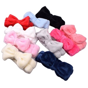 New Arrival Women Head Wrap Soft Coral Fleece Makeup <b>Headband</b> Washing Face Turban Fashion Hairband Hair Accessories - Product Image 1