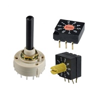 Interruptor Rotatorio de Código SMD KLS7-RM30012 de Alta Calidad