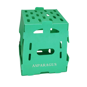 Food Grade Waterproof PP Hollow Sheet Fruit Container Corrugated Plastic Vegetable <b>Crate</b> for Farm Agriculture Supermarket Fresh - Product Image 1