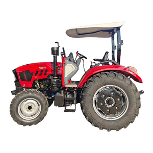 Tracteur agricole à roues Euro 5 80 CV 4x4, moteur diesel 6 cylindres, transmission par engrenages, haute productivité, avec boîte de vitesses et pompe à roulement - Product Image 1
