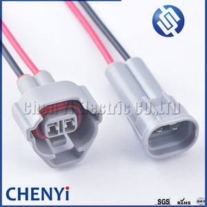 Conector impermeable automático de 2 pines, conectores de inyector de combustible para coche, arnés de cables Pigtail para Subaru Mazda WRX 6189-0035 6189-0039 - Product Image 3