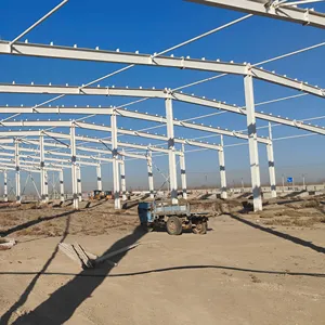 Gerüst gerüst Rohr Werkstatt bau rotes Eisen Geflügel haus Stahl konstruktionen für den Brückenbau