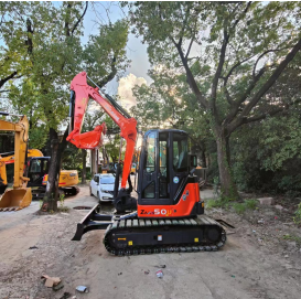 Mini-excavatrice sur chenilles Hitachi ZX50U d'occasion, 5 tonnes, hydraulique, Hitachi ZX50U d'occasion - Product Image 6