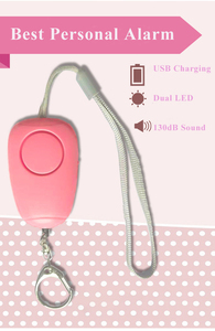 Ustom-arete de 130dB, accesorio recargable, odyguard ersonal larm afety lashlight - Product Image 2