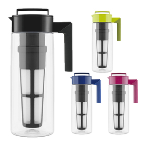 Meilleure vente de machine <span class=keywords><strong>à</strong></span> café <span class=keywords><strong>à</strong></span> <span class=keywords><strong>froid</strong></span> avec logo personnalisé tritan avec couvercle et infuseur - Product Image 2