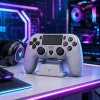 Pour console PS5 Slim, manette de jeu sans fil avec programmation macro, compatibilité universelle, vibration six axes