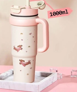 ขวดน้ำความจุขนาดใหญ่316แก้วกาแฟเก็บความร้อนเด็กผู้หญิงถ้วยใส่น้ำแข็งสุดสร้างสรรค์สีสันสดใสของขวัญสำหรับธุรกิจการเดินทางใหม่สำหรับการตั้งแคมป์ - Product Image 6