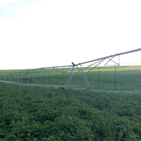 Pivot central direct de Chine, 50 ha, faible coût, haute qualité, machine d'irrigation 2025