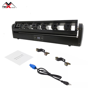 Xoay 6 mắt R/G/B đầy đủ màu sắc chất béo chùm Disco DJ di chuyển đầu ánh sáng <span class=keywords><strong>laser</strong></span> cho bên tổ chức sự kiện thanh - Product Image 6
