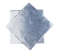 Couverture d'aérogel en feuille d'aluminium 3-20mm d'épaisseur Matériau d'isolation de la toiture Surface hydrophobe