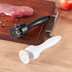 Ménage poinçonnage Tendon disjoncteur <span class=keywords><strong>viande</strong></span> insertion acier inoxydable Steak attendrisseur de <span class=keywords><strong>viande</strong></span> marteau usage quotidien aiguille à <span class=keywords><strong>viande</strong></span> en vrac - Product Image 5