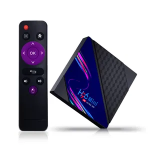 Latest Double WIFI Wireless 4K HD Smart TV Box H96 MINI V8 Quad Core RK3228A Android 10.0 TV Set-top Box Automation Modules