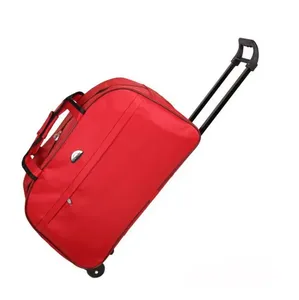 उच्च क्षमता रोलिंग यात्रा ट्राली सामान निविड़ अंधकार यात्रा सामान बैग पर ले जाने के लिए