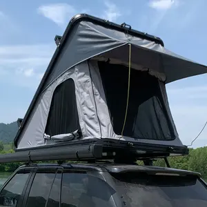 Tenda da tetto 4 x4 personalizzata fai-da-te di alta qualità grande tenda da tetto pieghevole per esterni portatile per 4 persone